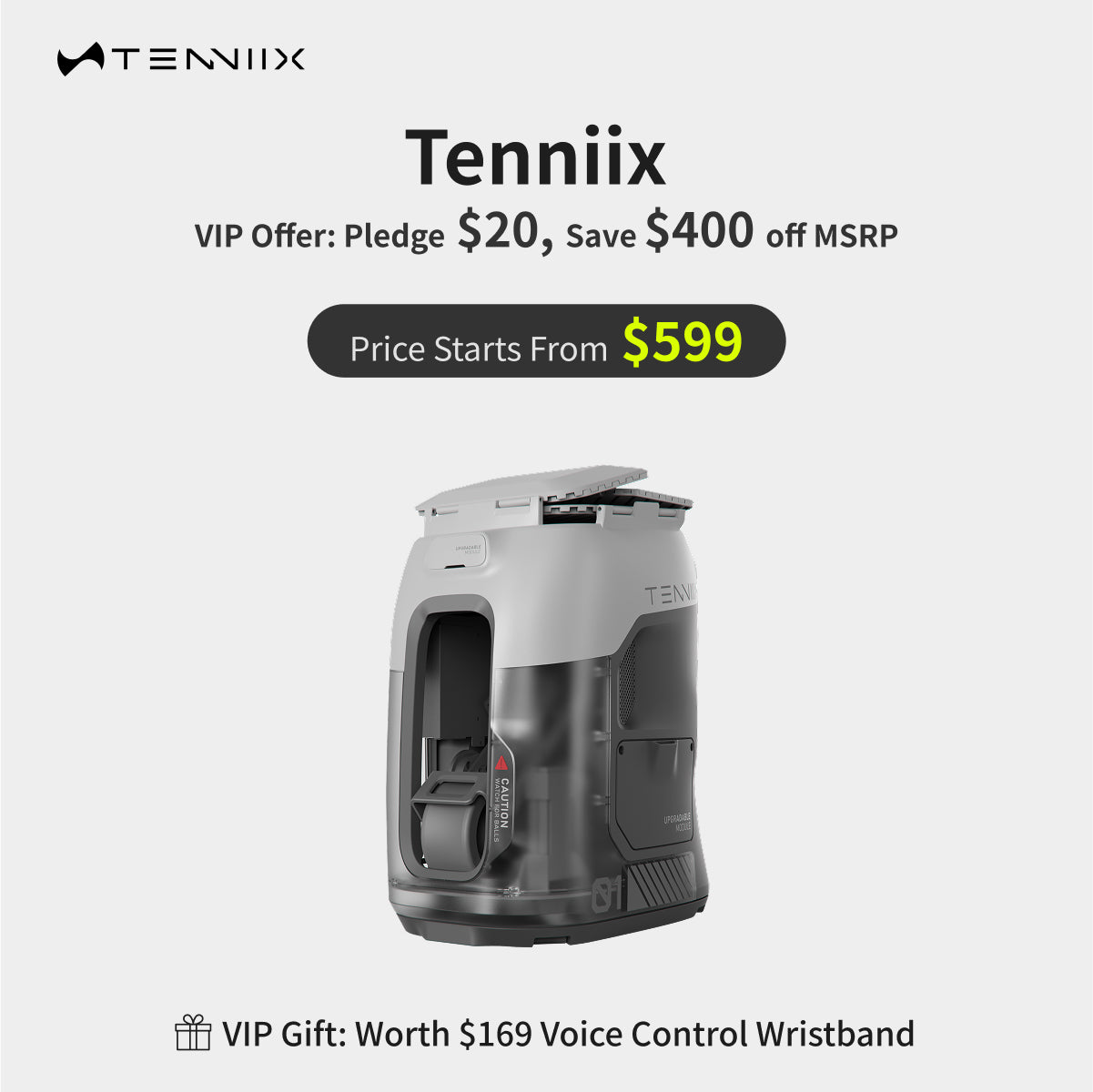 $20 Tenniix VIP Deposit