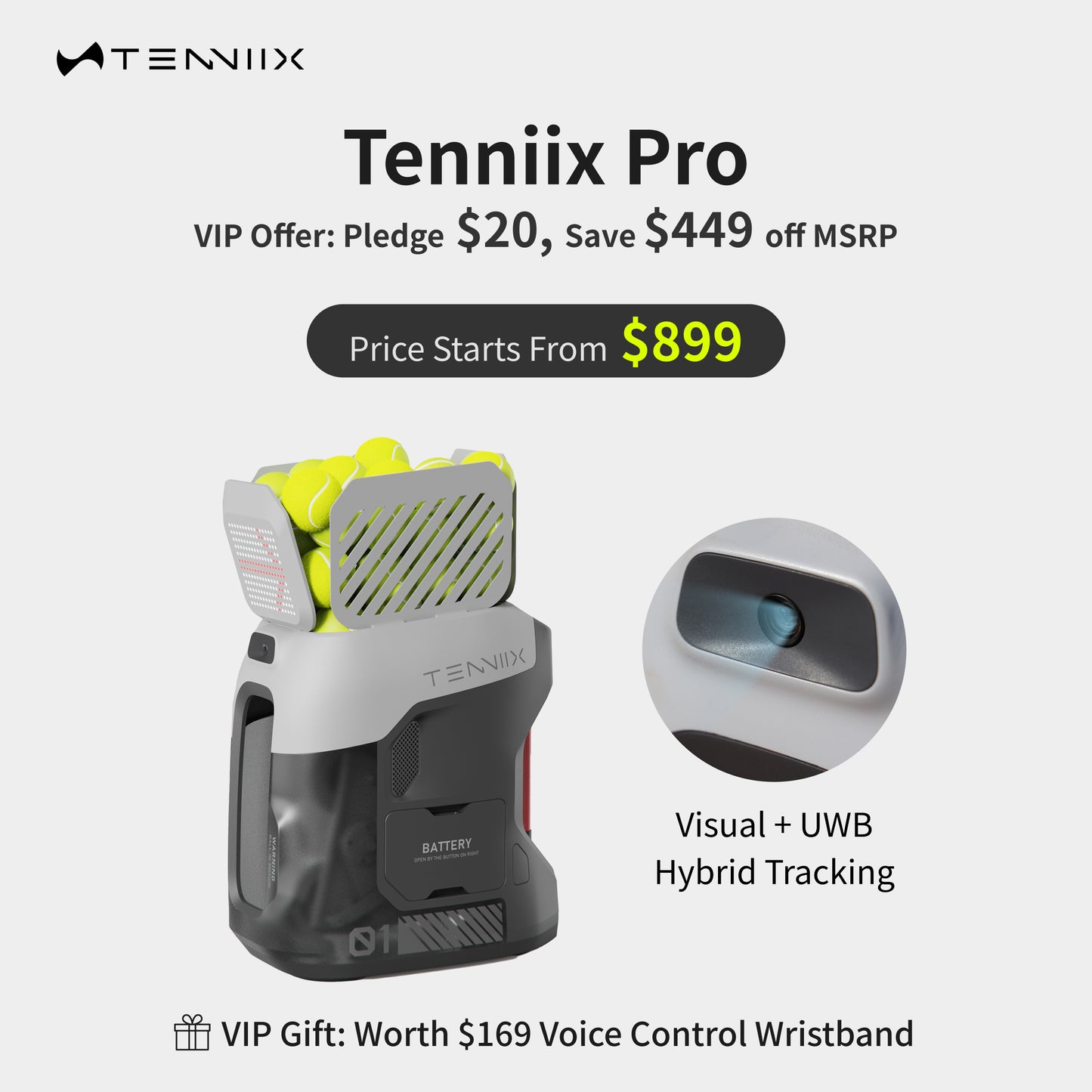 $20 Tenniix VIP Deposit